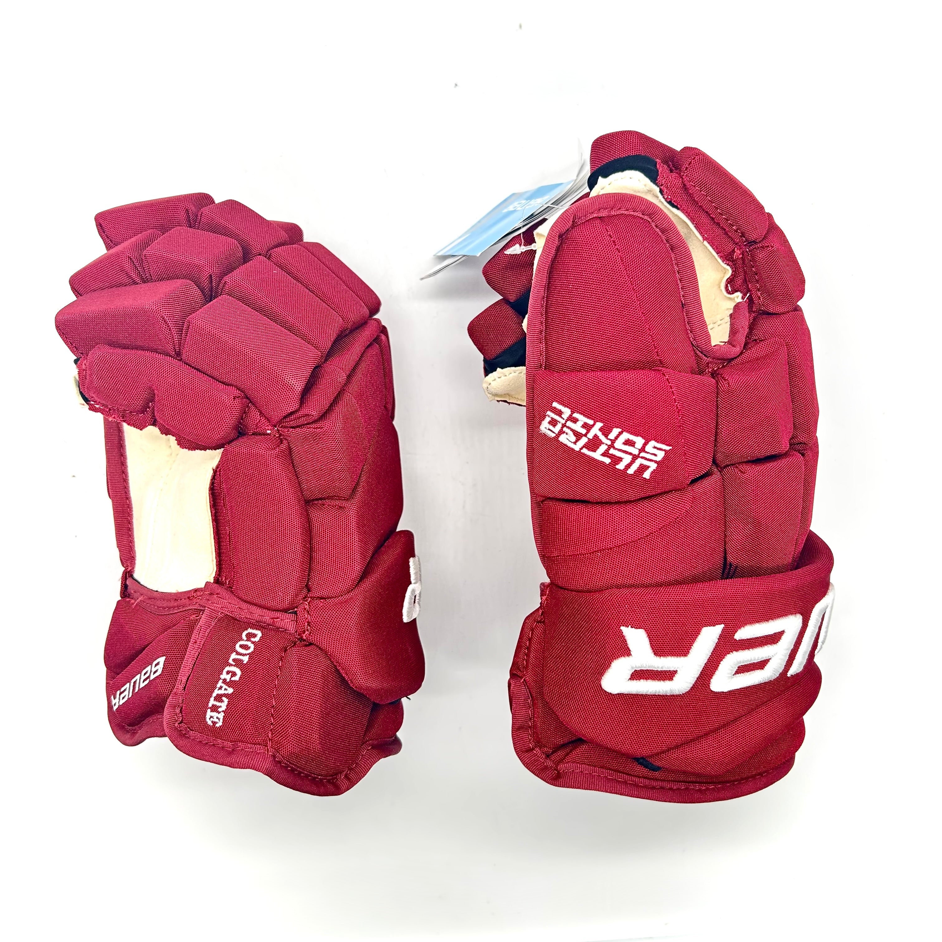 Gants de hockey Bauer Supreme Ultrasonic Pro Stock (marron)